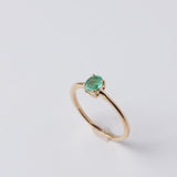 Emerald ring 9K Gold