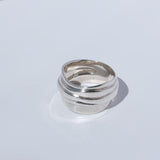 Southwestern Band Ring 925 Silver / USA