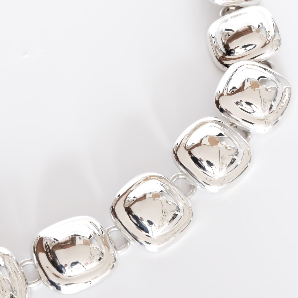 ヴィンテージ シルバー ブレスレット バングル / Square Wide Shape Mexico Silver Bracelet – chili