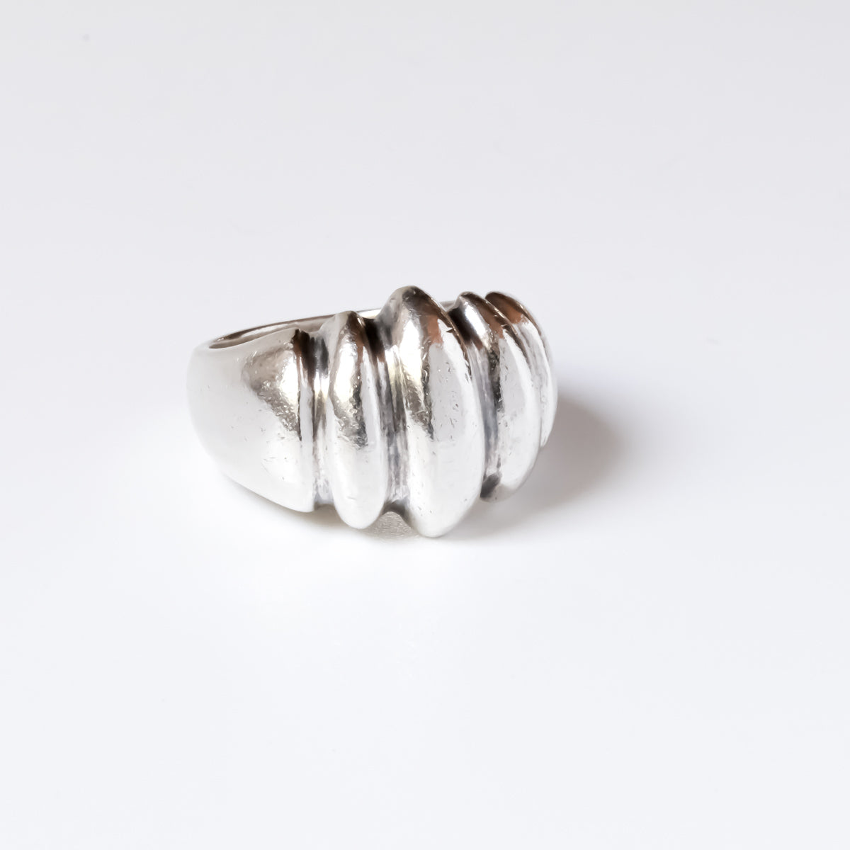 ヴィンテージ シルバー リング / Taxco Modernist Ring Size 13 – chili