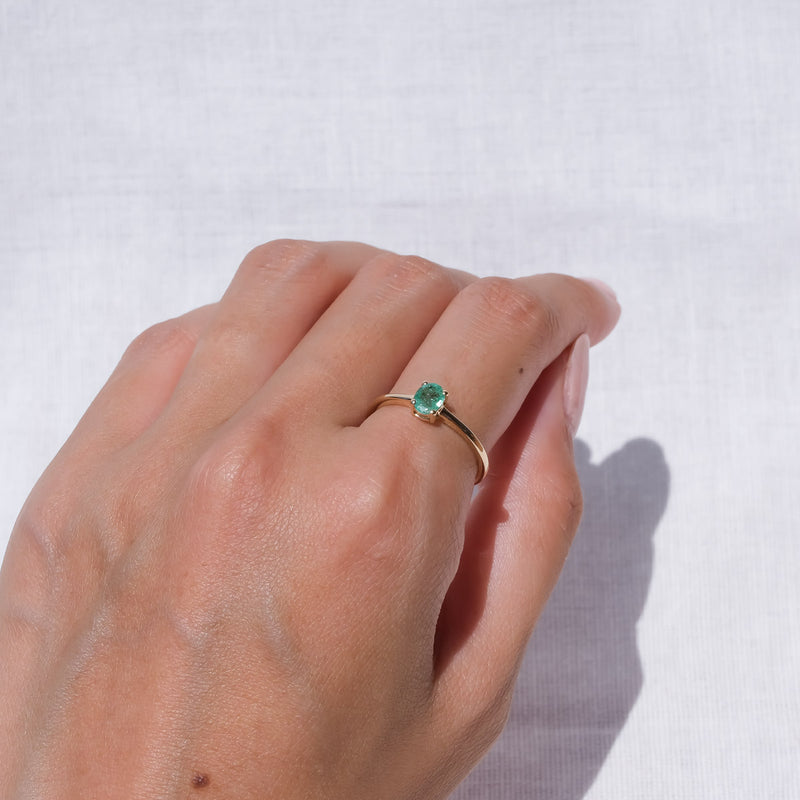 エメラルド リング 12号 / Emerald Ring Size 12 – chili