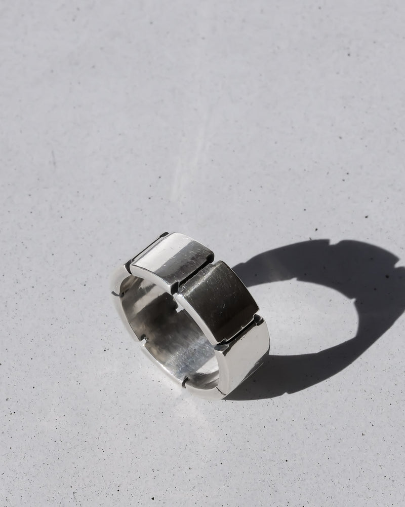Stripe Ring 925 Silver / Mexico